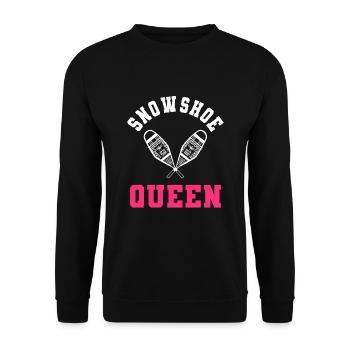 Raquette Reine Raquette - Sweat-shirt Unisexe - noir - Devant - Alina (178cm) & Michal (187cm)