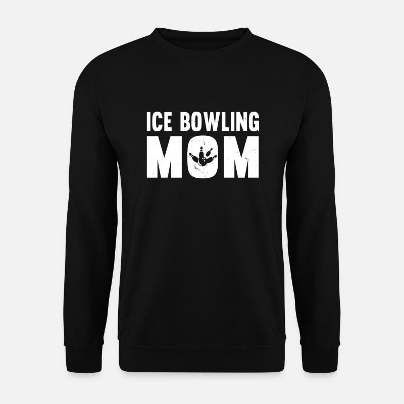 Ice Bowling Mom - Unisex Sweatshirt - black