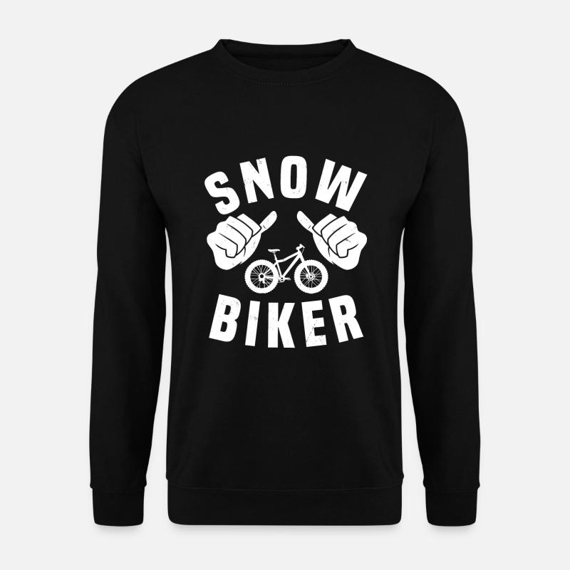 Snowbiker - Unisex Sweatshirt - black