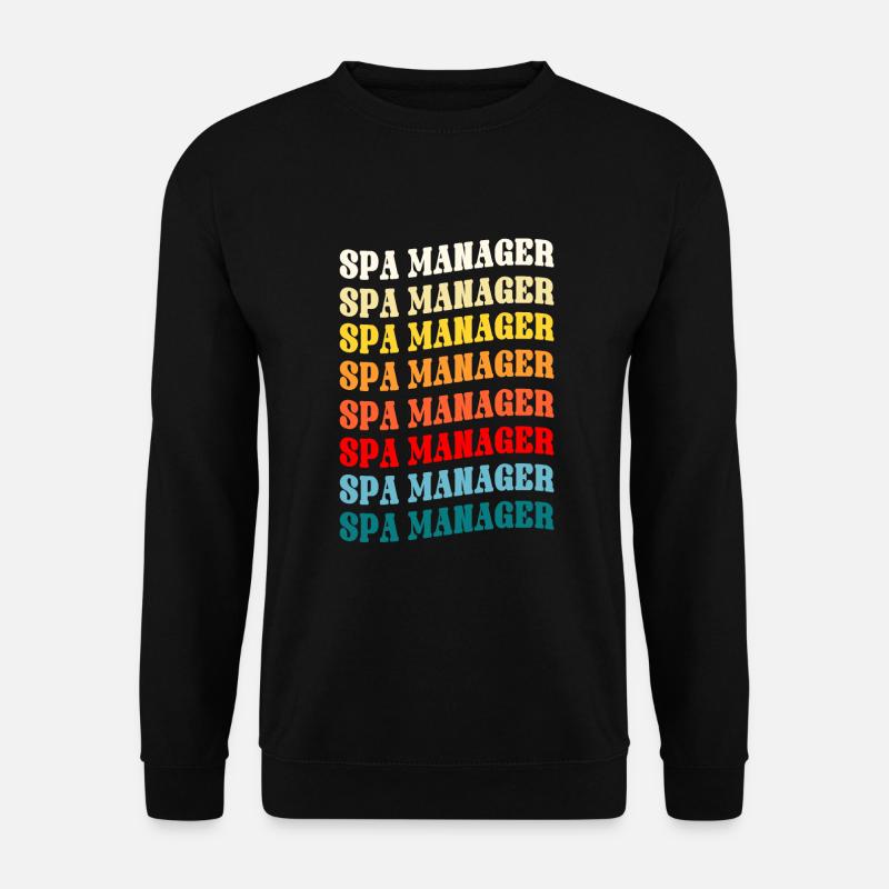 Spa Manager - Unisex Pullover - Schwarz