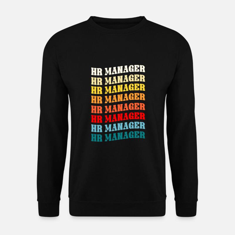 HR-Manager - Unisex Pullover - Schwarz