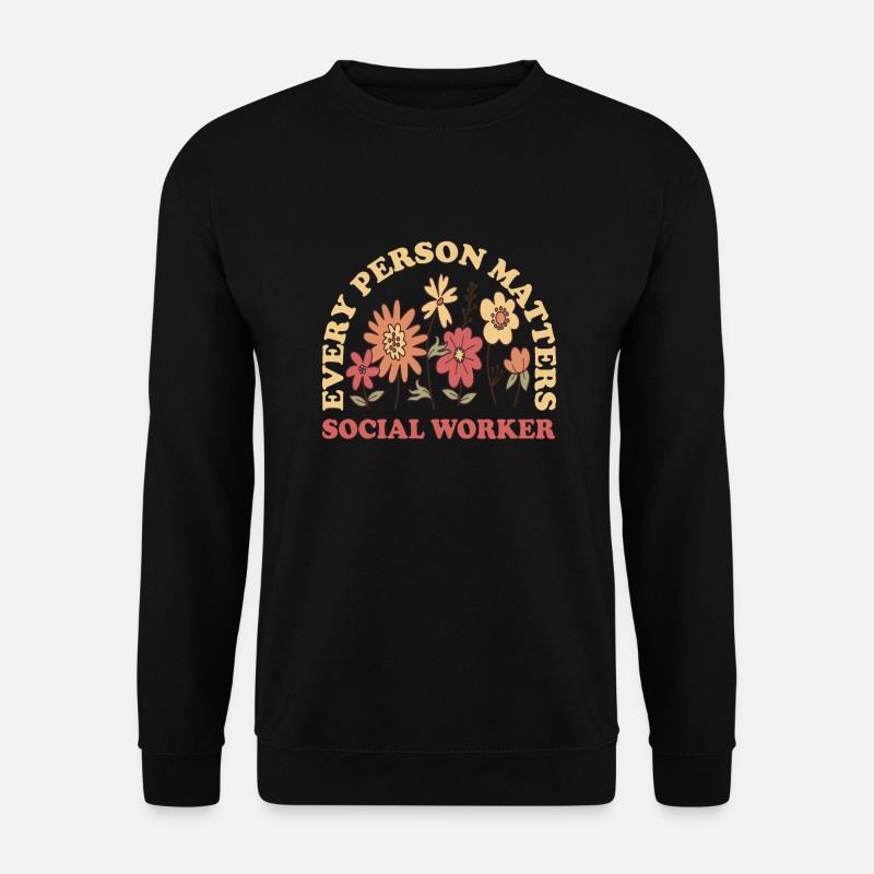 Liebenswerter Schulsozialarbeiter Geschenkidee - Unisex Pullover - Schwarz