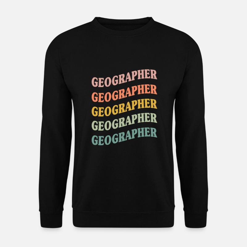 Geograph - Unisex Pullover - Schwarz