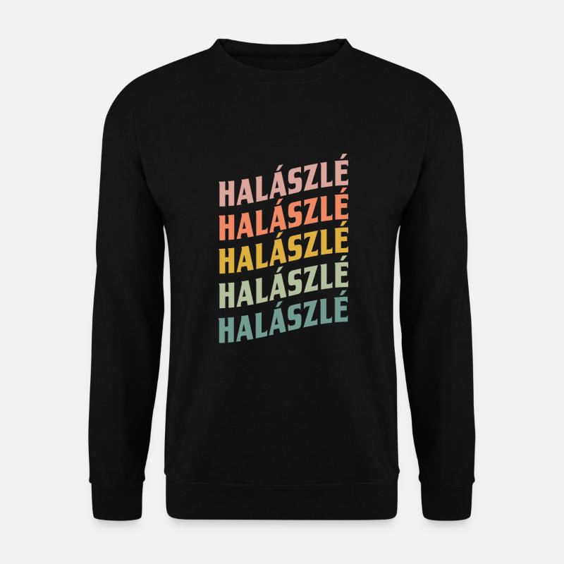 Halaszle - Unisex Pullover - Schwarz