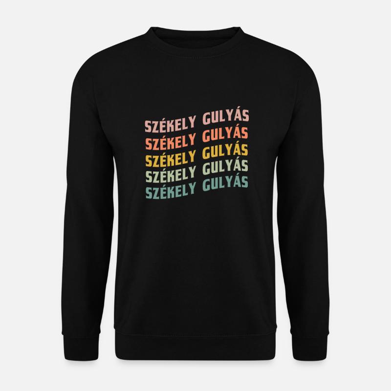 Szekely Gulyas - Unisex Pullover - Schwarz