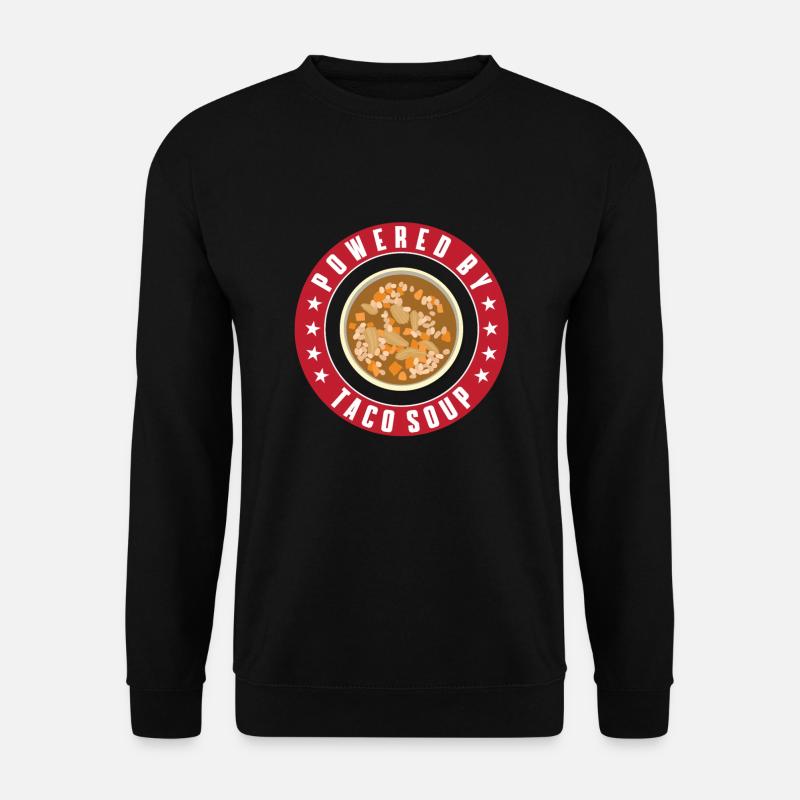 Powered By Taco Soup - Unisex Pullover - Schwarz