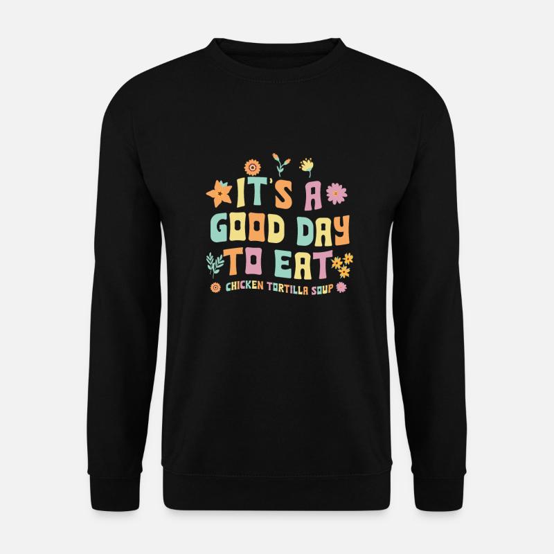 Chicken Tortilla Soup - Unisex Sweatshirt - black