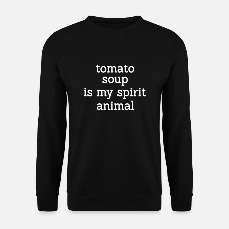 Tomatensuppe - Unisex Pullover - Schwarz