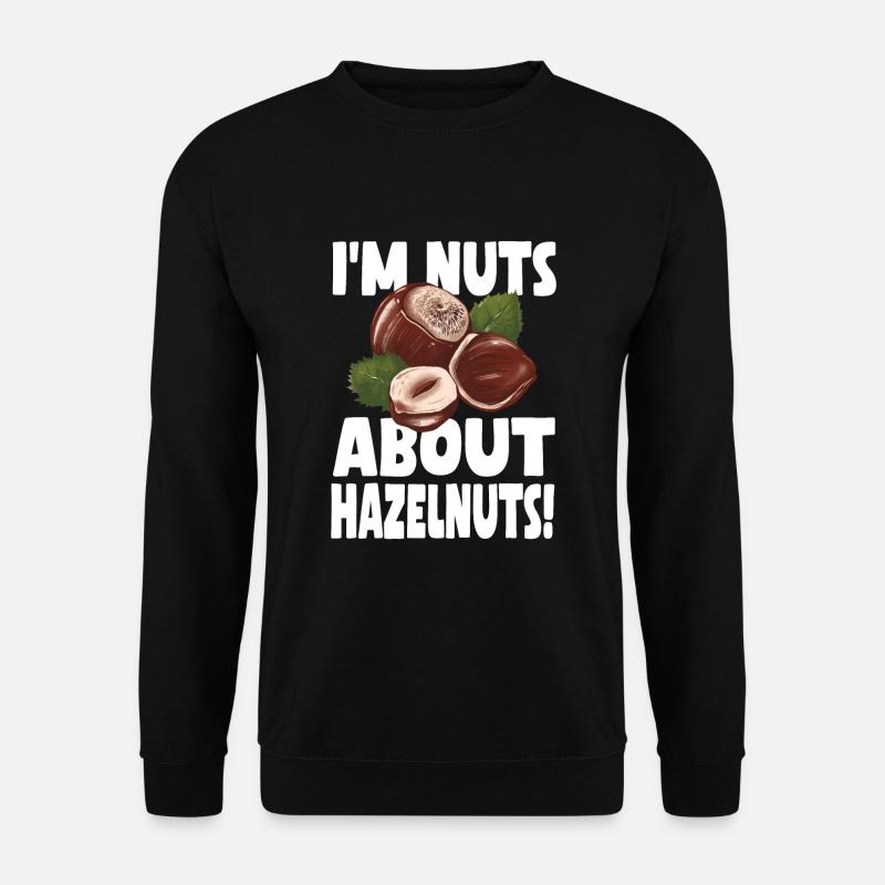 Funny Hazelnut Shirt - Unisex Sweatshirt - black