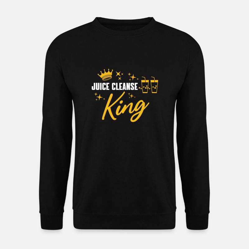 Juice Cleanse King - Unisex Sweatshirt - black