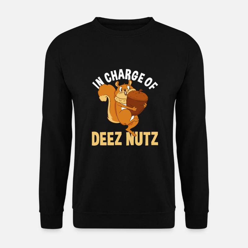 Funny Squirrel Gift Idea - Unisex Sweatshirt - black