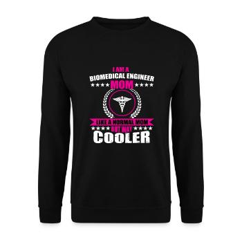 Ressourcen für Studenten der BBiomedizinischer Ing - Unisex Pullover - Schwarz - Vorne - Alina (178cm) & Michal (187cm)