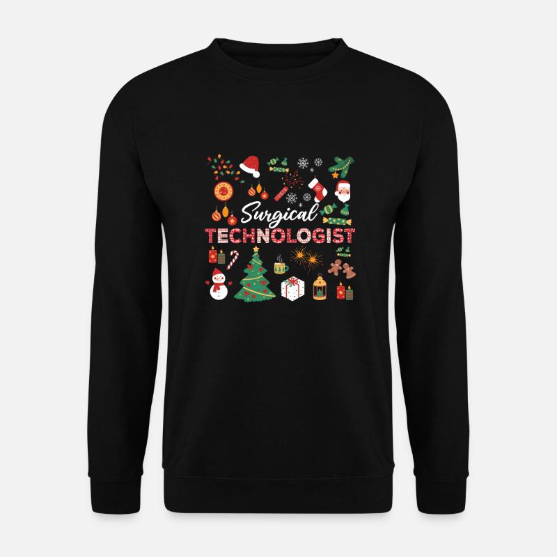 Surgical-Technical Assistant Christmas - Unisex Sweatshirt - black