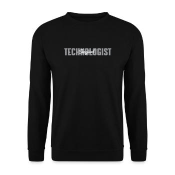 chirurgischerChirurgisch-technischer Assistent - Unisex Pullover - Schwarz - Vorne - Alina (178cm) & Michal (187cm)