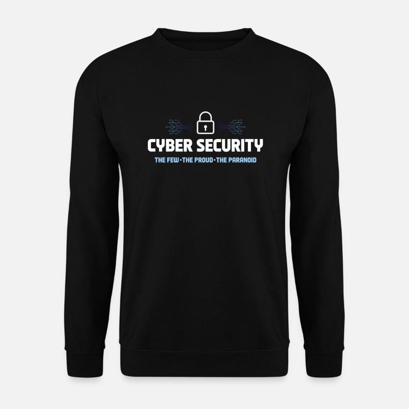 Cyber Security Shirt - Unisex Pullover - Schwarz