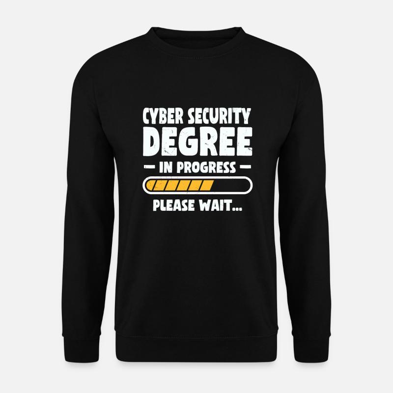 Cyber Security Degree Shirt - Unisex Sweatshirt - black