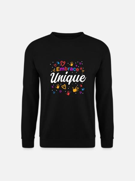Autism Gift Idea - Unisex Sweatshirt - black
