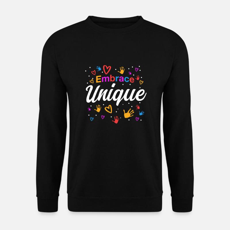 Autism Gift Idea - Unisex Sweatshirt - black
