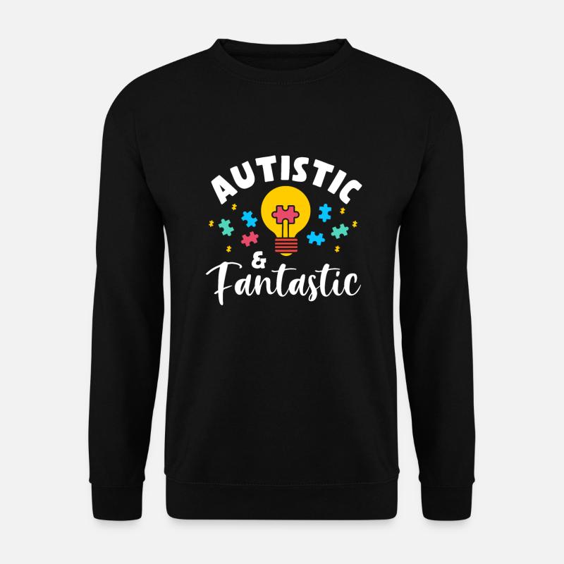 Autistisch Und Fantastisch - Unisex Pullover - Schwarz