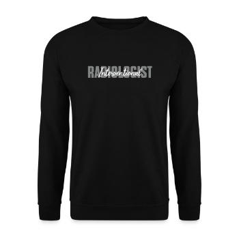 Radiologue interventionnel - Sweat-shirt Unisexe - noir - Devant - Alina (178cm) & Michal (187cm)