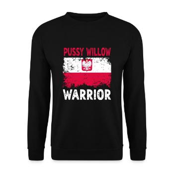 Dyngus Day Polish Easter Monday Water Fight - Unisex Sweatshirt - black - Front - Alina (178cm) & Michal (187cm)