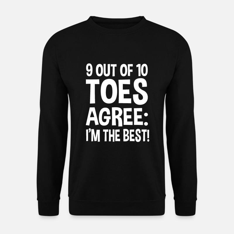 Zehenamputation - Unisex Pullover - Schwarz