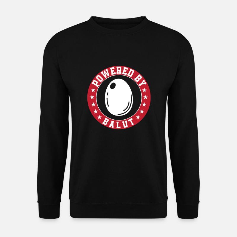 Powered by Balut - Unisex Sweatshirt - black