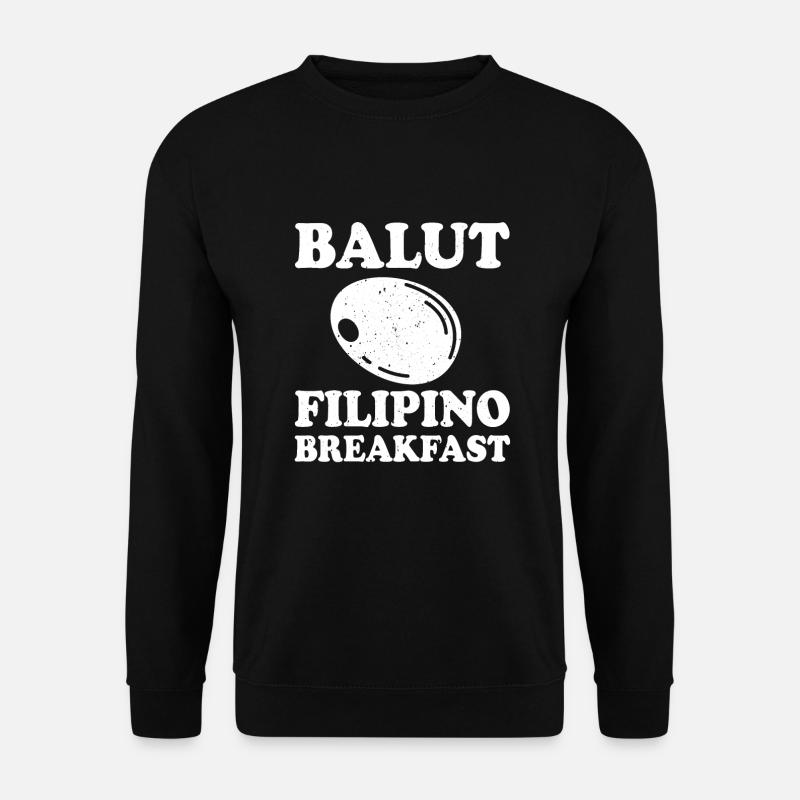 Balut – Petit-déjeuner philippin - Sweat-shirt Unisexe - noir