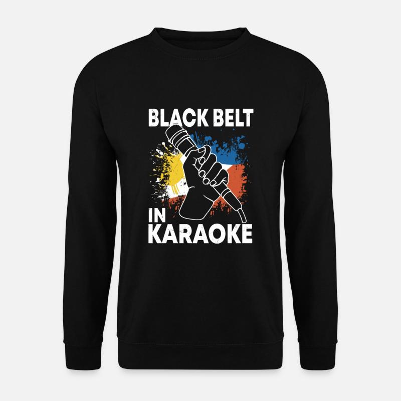 Conception de karaoké philippin - Sweat-shirt Unisexe - noir