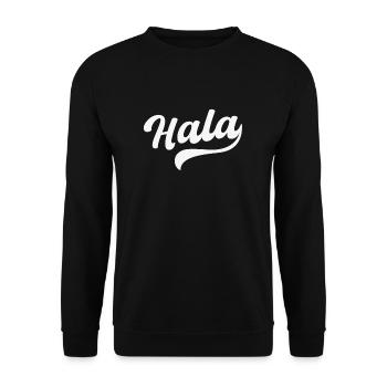 Hala Filipino Shirt - Unisex Pullover - Schwarz - Vorne - Alina (178cm) & Michal (187cm)