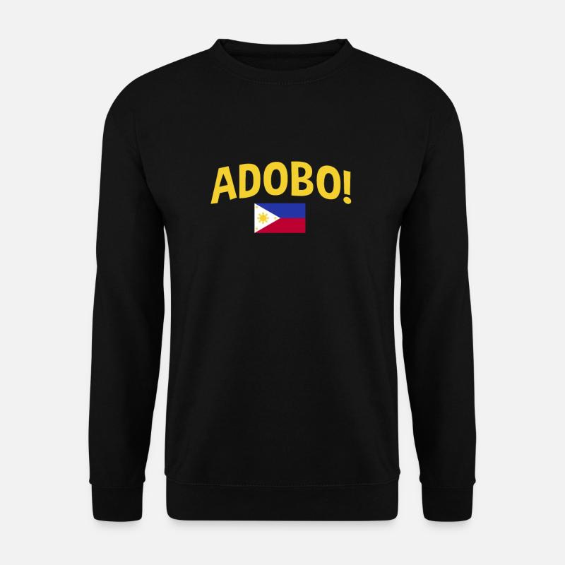 Philippine Adobo Flag Design - Unisex Sweatshirt - black