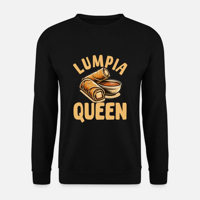 Lumpia Queen - Unisex Sweatshirt - black