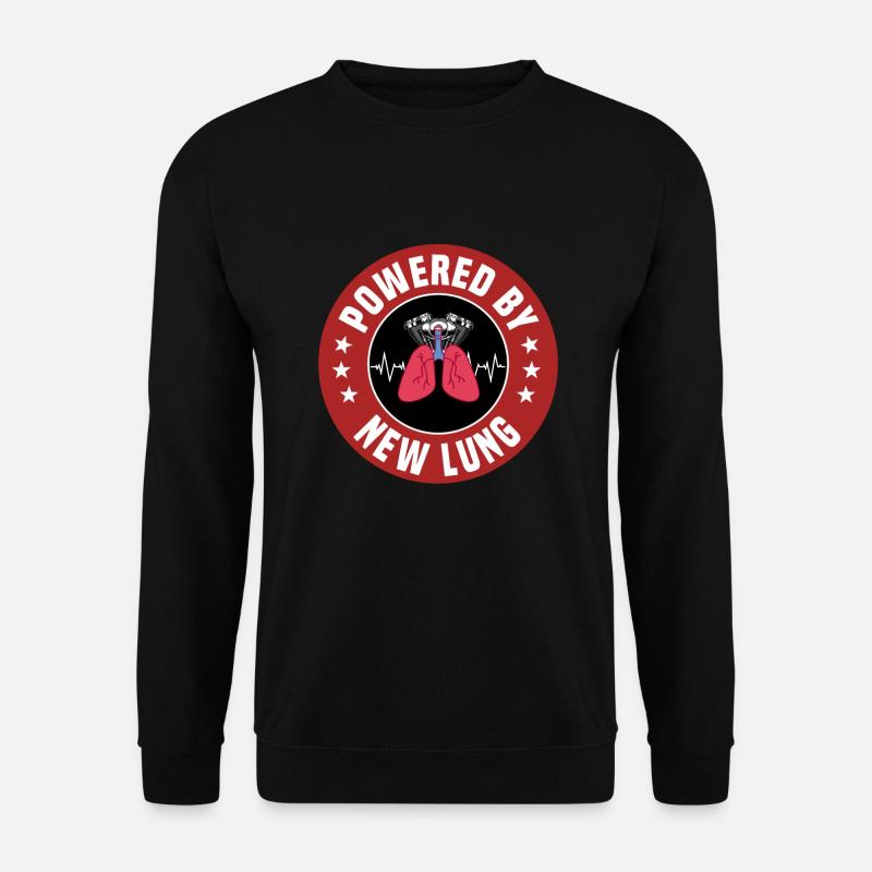 Lung Transplant Gift - Unisex Sweatshirt - black