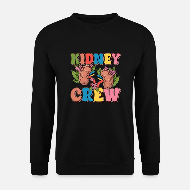 Dialyse-crew - Unisex Pullover - Schwarz