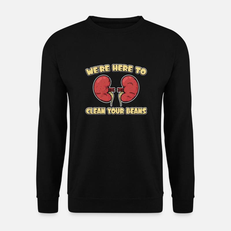 Dialyse Humor Shirt - Unisex Pullover - Schwarz