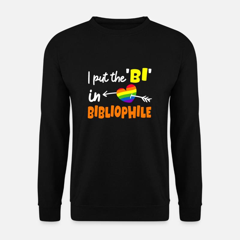 Jeu de mots bisexuel - Sweat-shirt Unisexe - noir