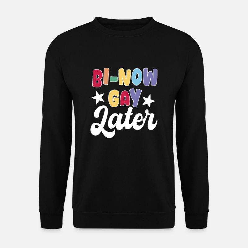 Bisexual pun - Unisex Sweatshirt - black