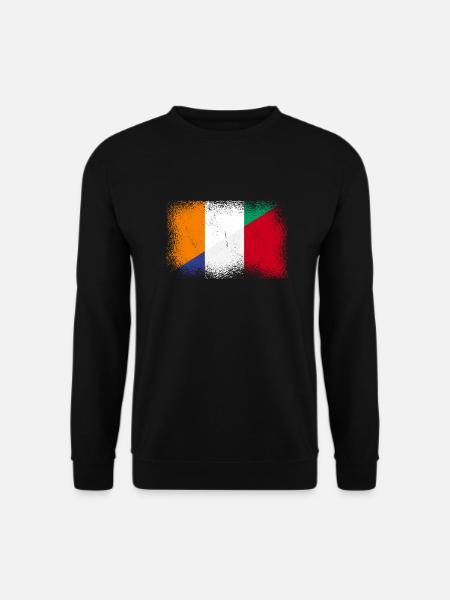Côte d'Ivoire Farnreich - Unisex Sweatshirt - black