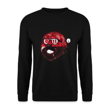 Singapur Skyline Liebe Singapur Tourist Löwenstadt - Unisex Pullover - Schwarz - Vorne - Alina (178cm) & Michal (187cm)