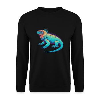 Ecuador Quito Guayaquil Ecuadorianische Kultur - Unisex Pullover - Schwarz - Vorne - Alina (178cm) & Michal (187cm)