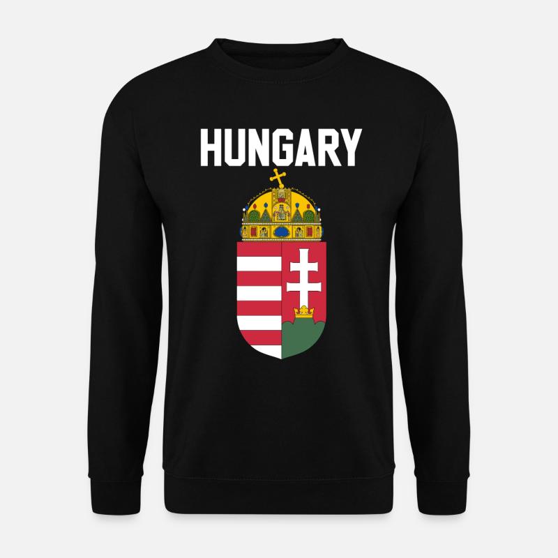 HUNGARY SHIRT - Unisex Pullover - Schwarz