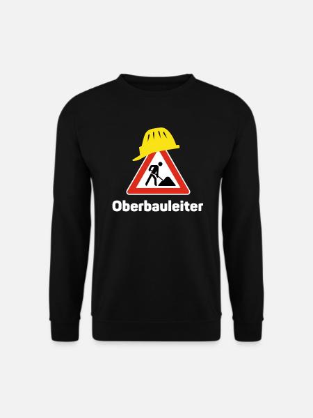 Senior Manager du site - Sweat-shirt Unisexe - noir