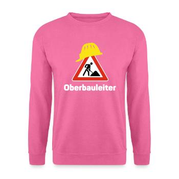 Senior Site Manager - Unisex Sweatshirt - pink - Front