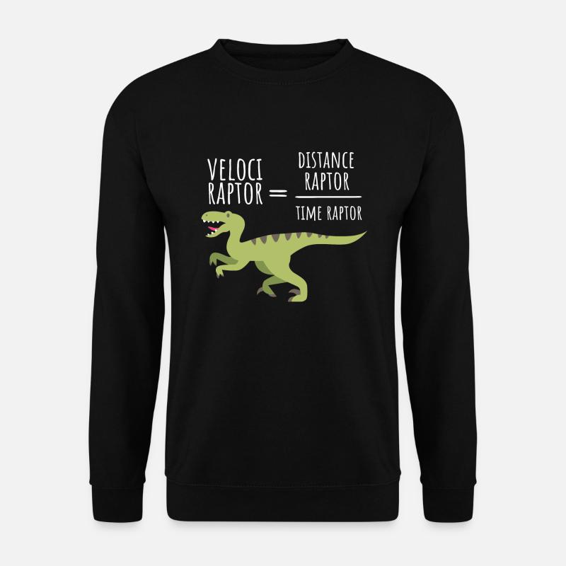Velociraptor - Physik - Unisex Pullover - Schwarz