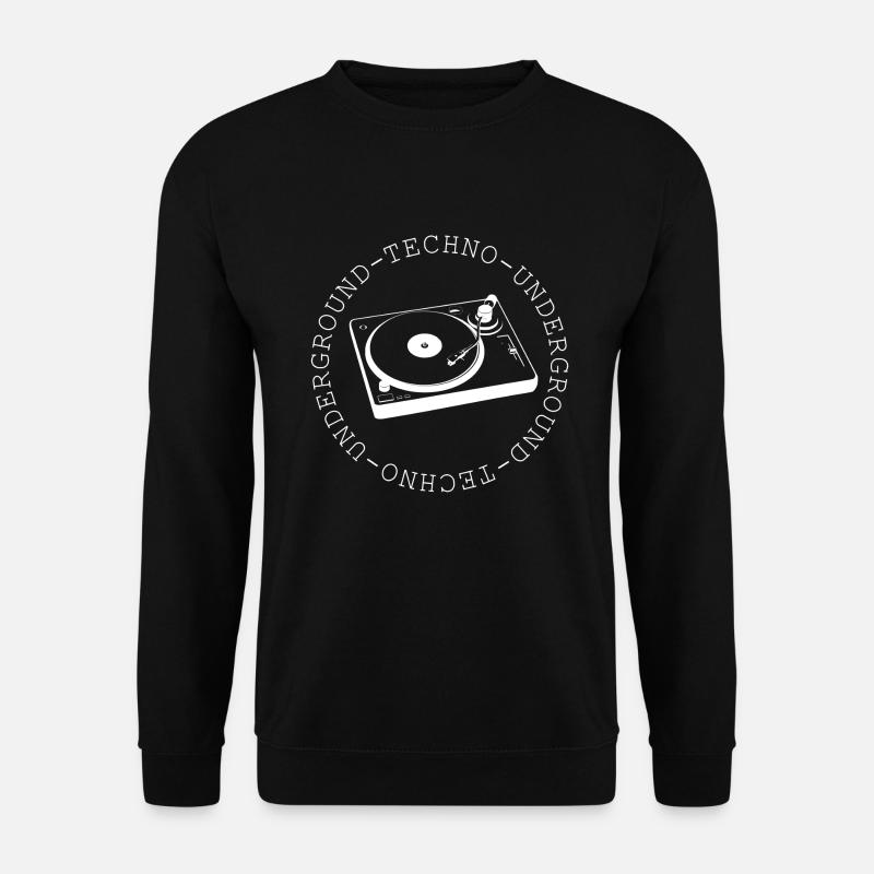 Techno - Sweat-shirt Unisexe - noir