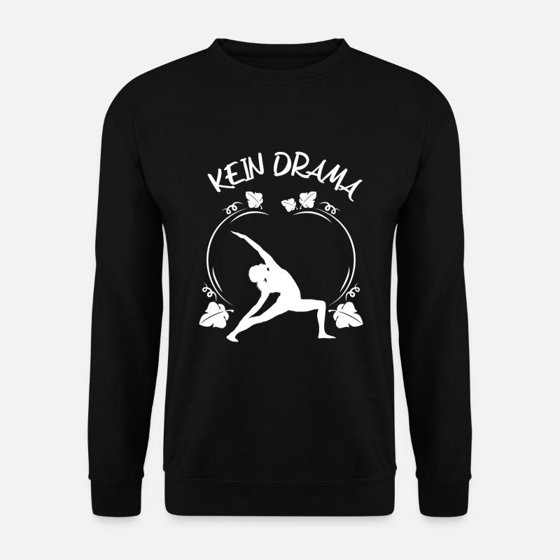 Yoga - Unisex Pullover - Schwarz