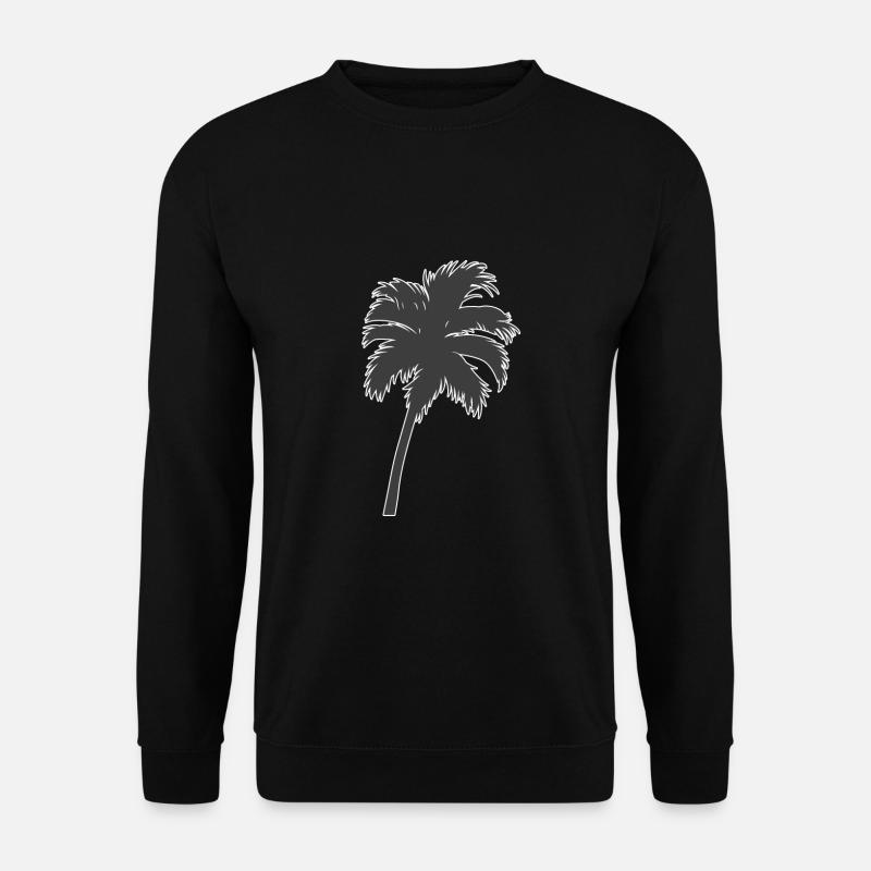 Palm tree palm - Unisex Sweatshirt - black