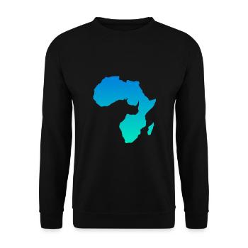 Afrika - Unisex Pullover - Schwarz - Vorne - Alina (178cm) & Michal (187cm)