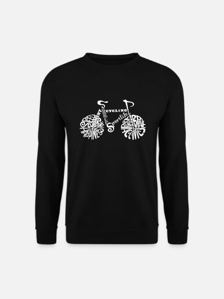 vélo - Sweat-shirt Unisexe - noir