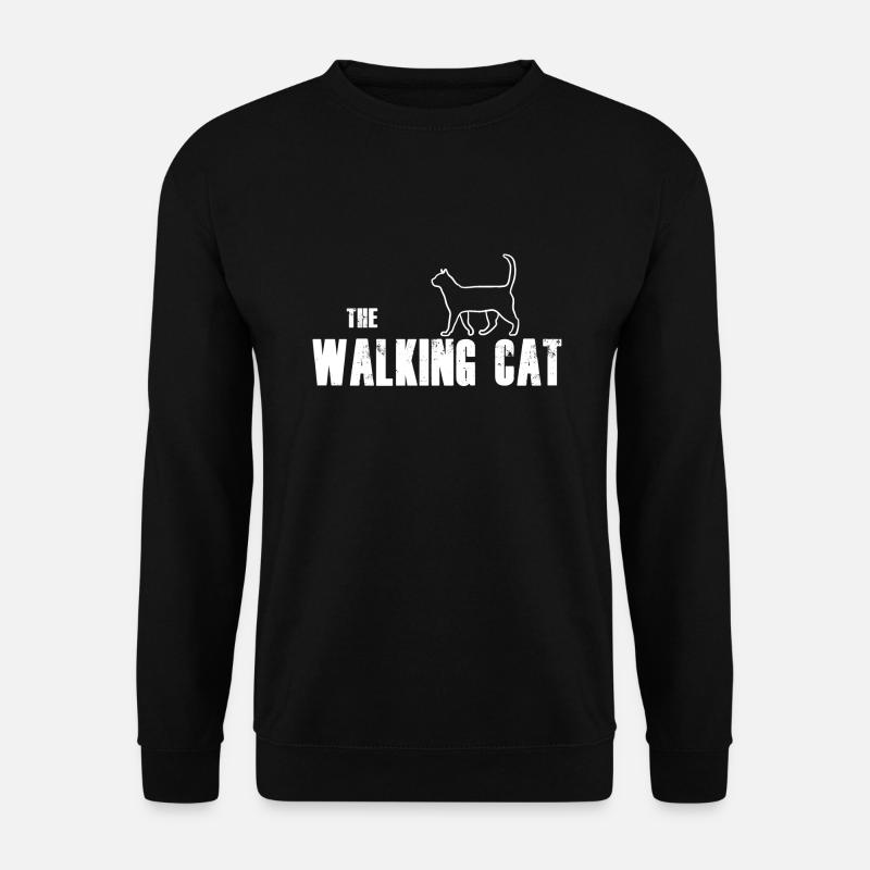 The Walking CAT - Unisex Sweatshirt - black